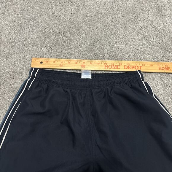 Vintage Reebok Pants Mens Size Large Track Athletic Lined Stripe Y2K 90s Blue - Picture 5 of 6